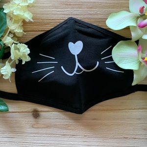 Brand New Cat Face Mask Cat Mask Cat Print